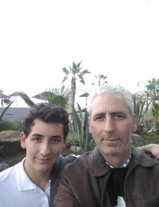 Paul Niland With Son