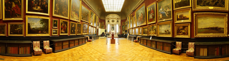Interior Of Condé Museum France