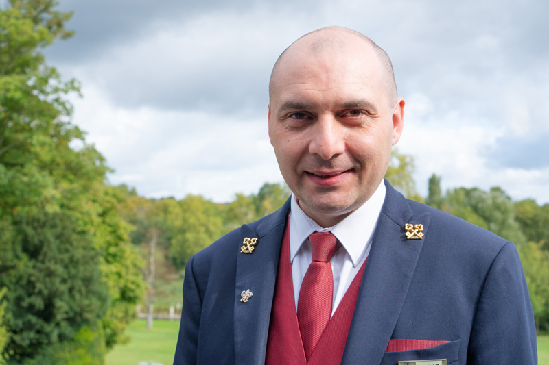 Dimitri Ruiz Chef Concierge At Auberge Du Jeu De Paume Chantilly Relais & Châteaux