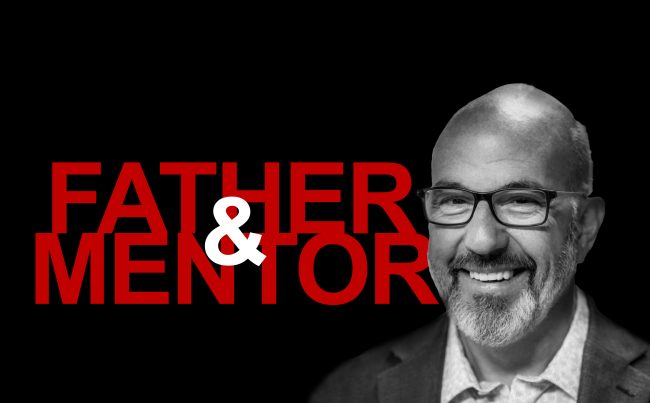 Jeff Hoffman Smiling Black And White Image