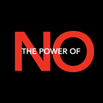 Text Reading The Power Of  With Big Word NO Over It