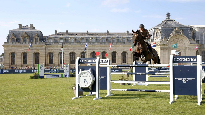 The Global Jumping Tour Of Chantilly Horse Competition Chantilly France